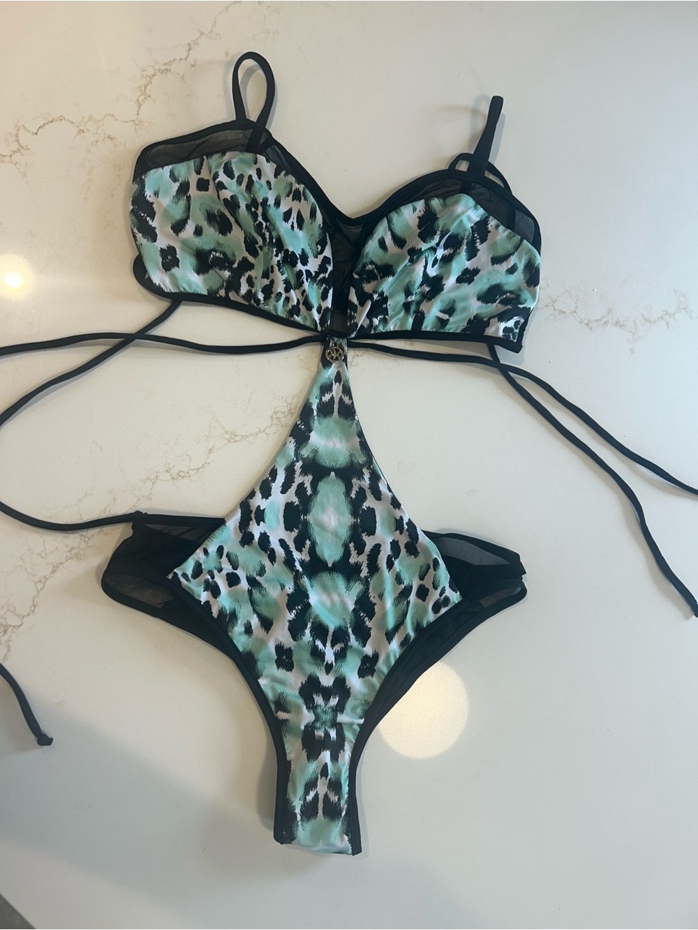 Gorgeous one piece strappy bathing suit